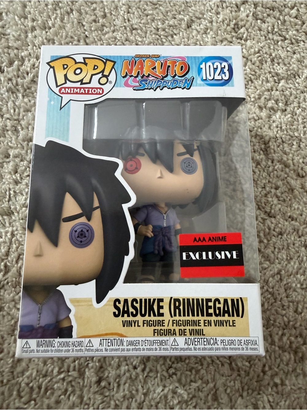 Funko Animation Naruto Shippuden Sasuke (Rinnegan)